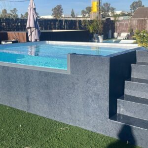 PISCINA ELEVADA LUXURY15 3,90X2,20 1,12