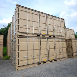 NUEVO CONTENEDOR ISO DE CARGA SECA DE 20 PIES – APERTURA LATERAL COMPLETA Y PUERTAS DOBLES, UN EXTREMO