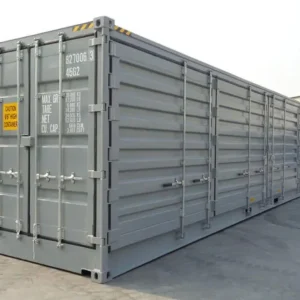 Contenedor maritímo 40 pies HC puertas laterales